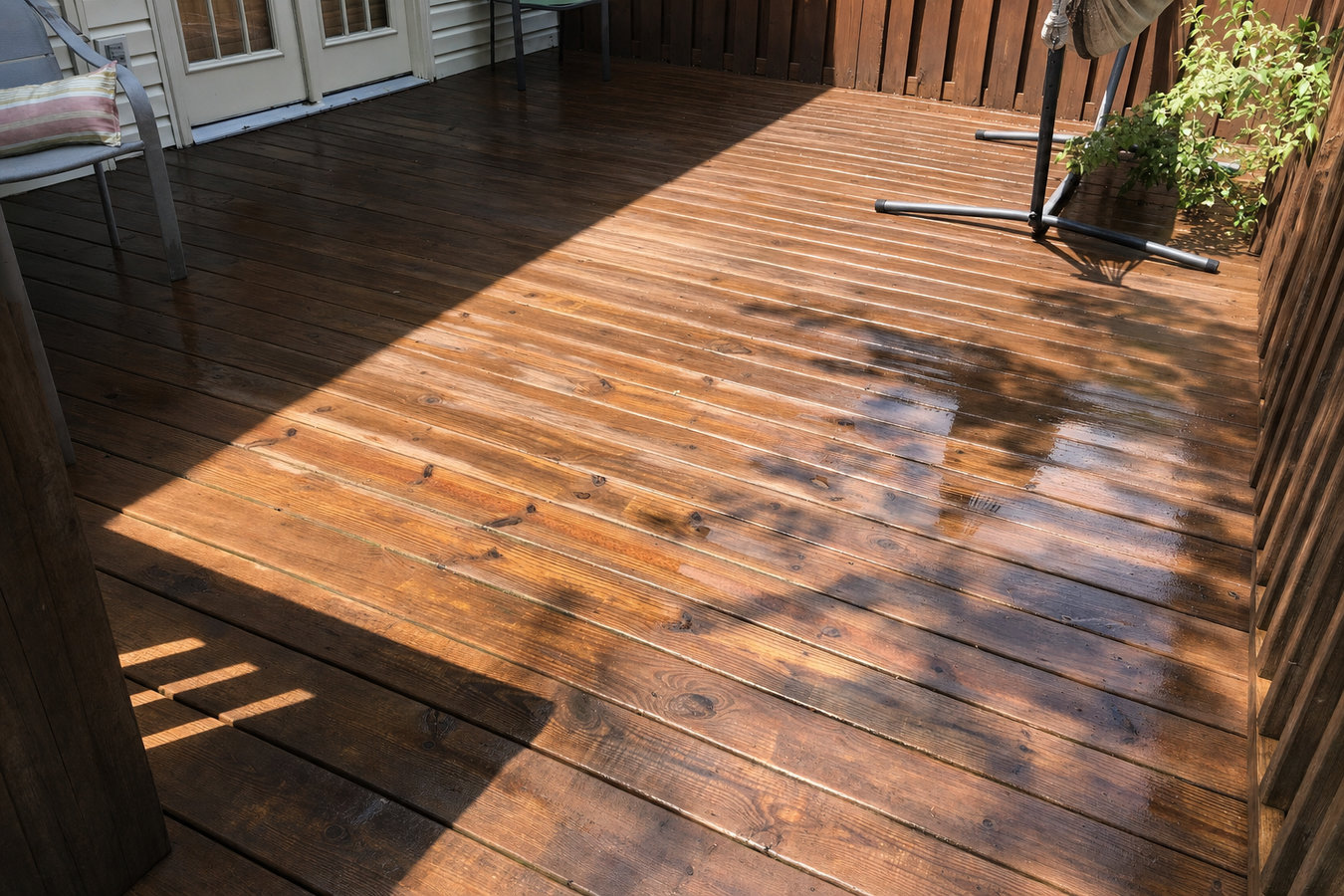Deck staining and sealing in Zephyrhills, FL