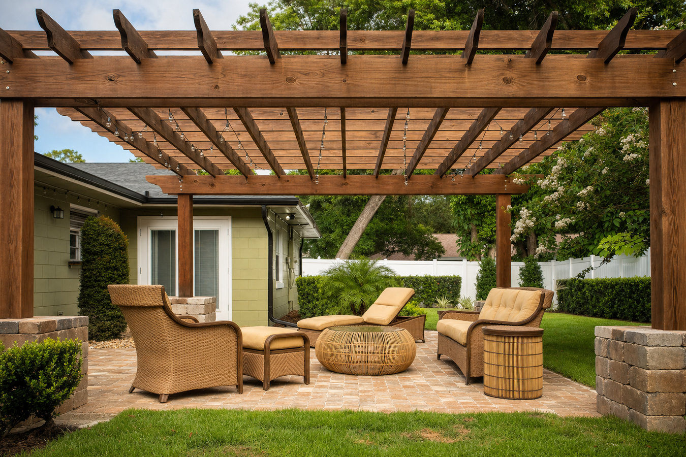 Pergola installation in Zephyrhills, FL